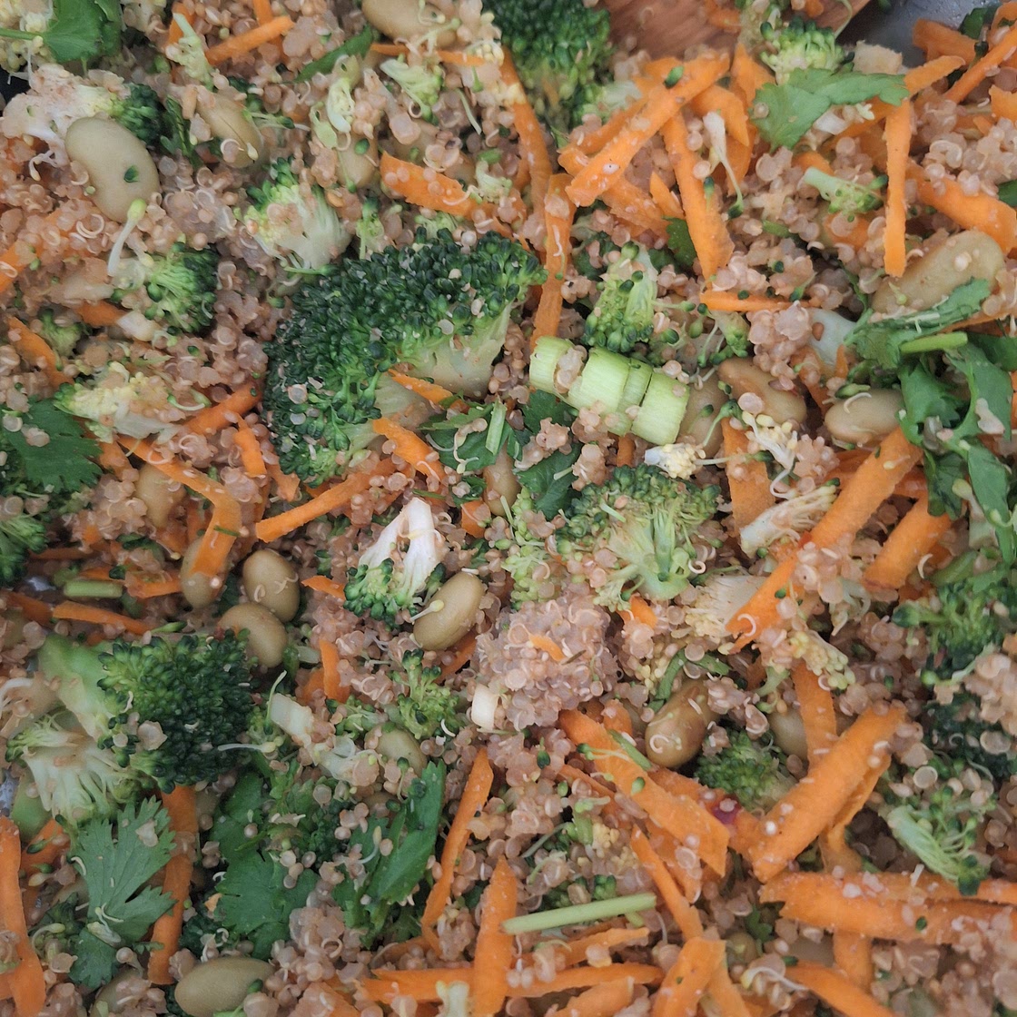 Quinoa Salad Asian style