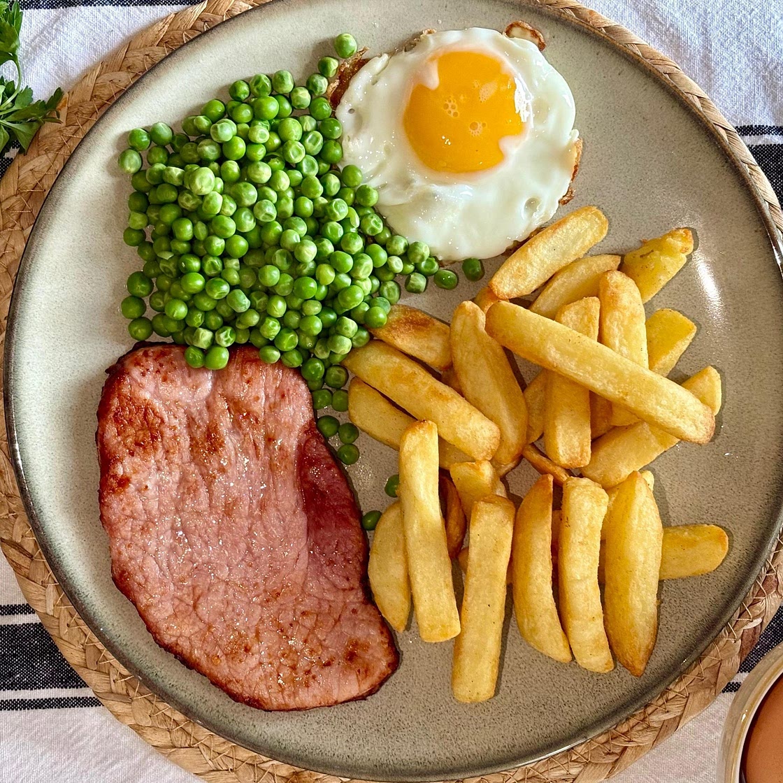Air Fryer Gammon Steak