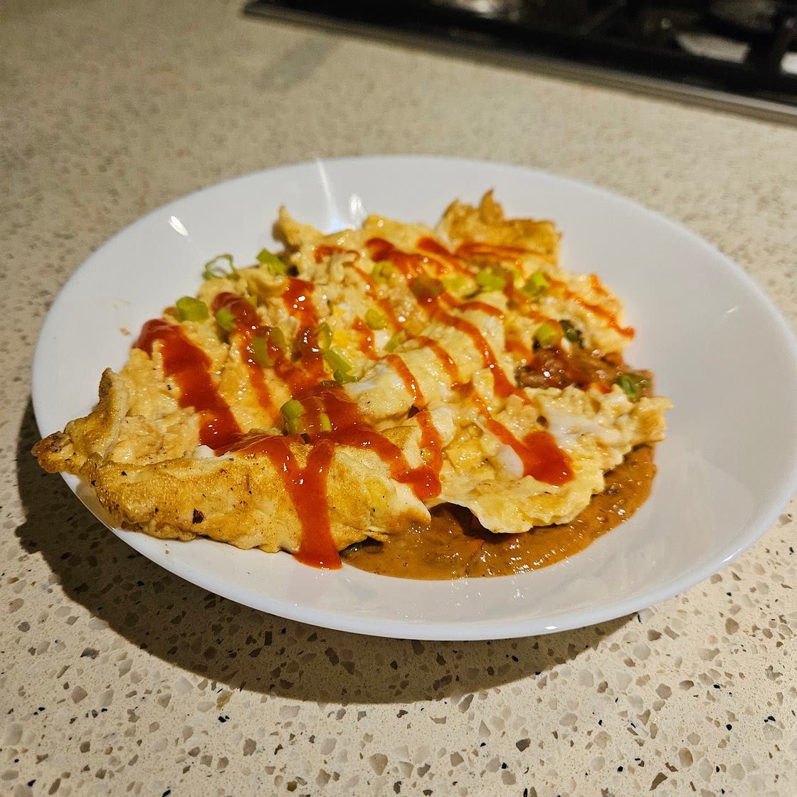 Peanut Butter Fried Omurice