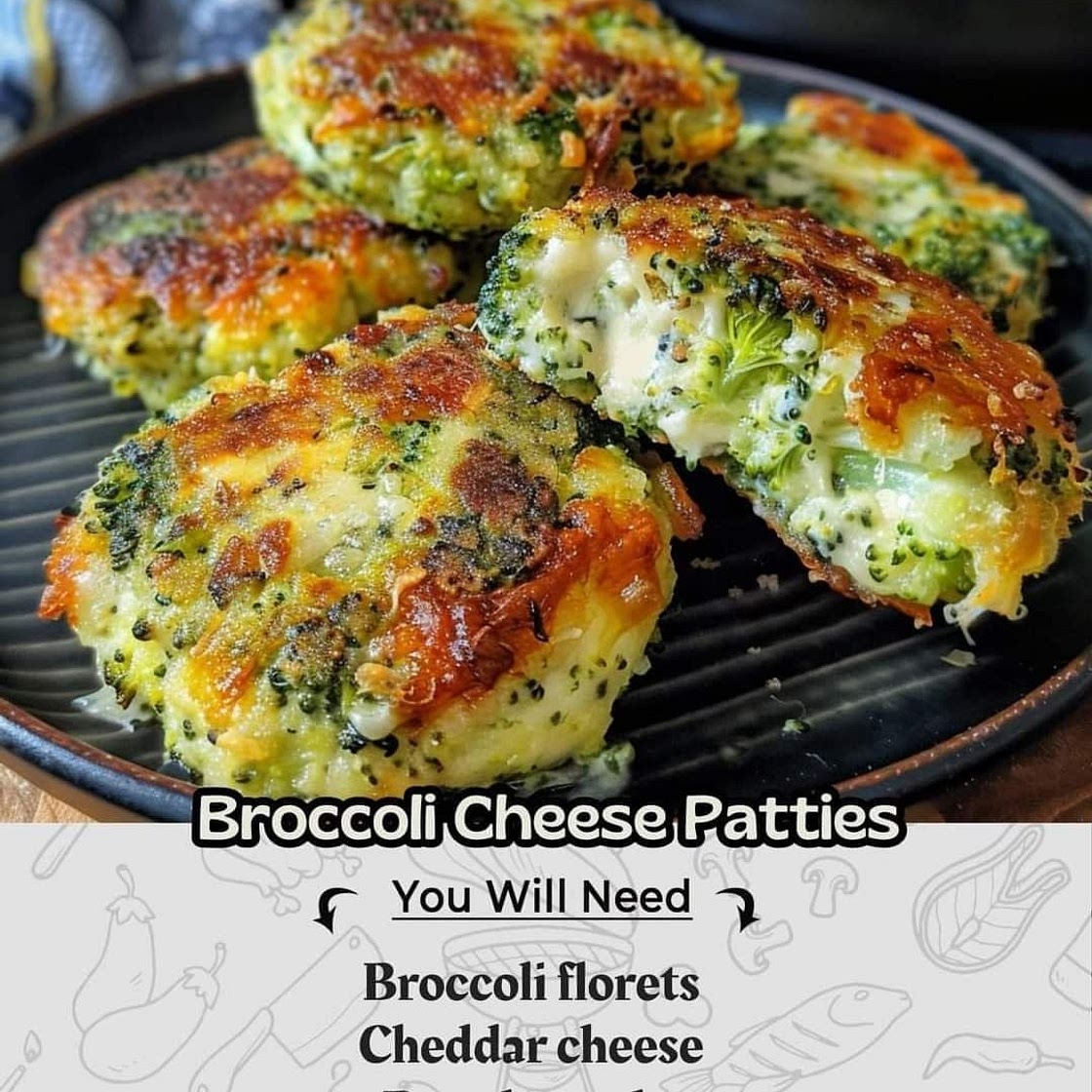 Broccoli cheese pattiesB