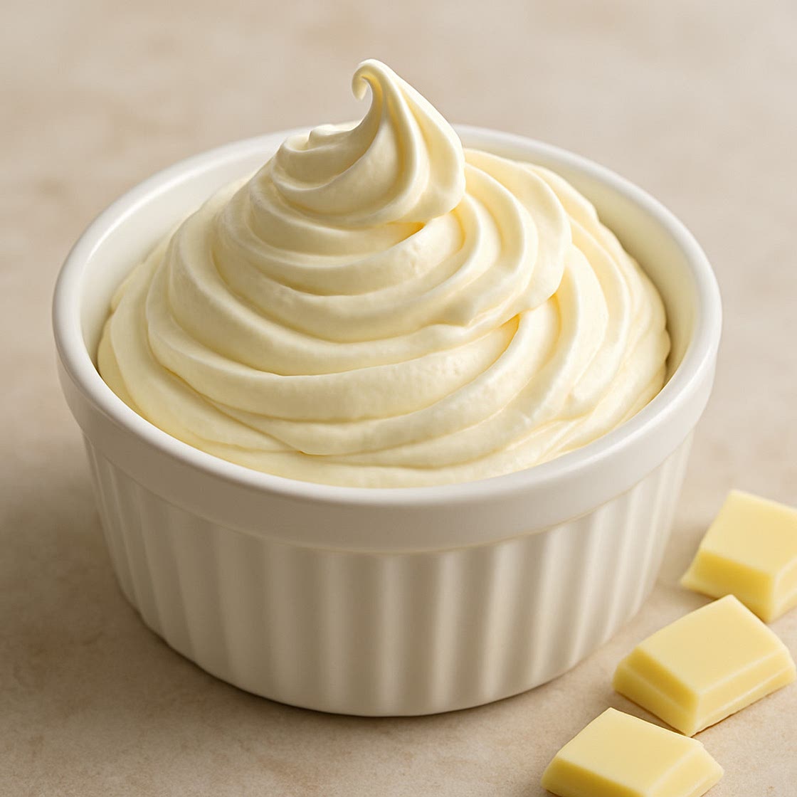 Whipped White Chocolate Ganache
