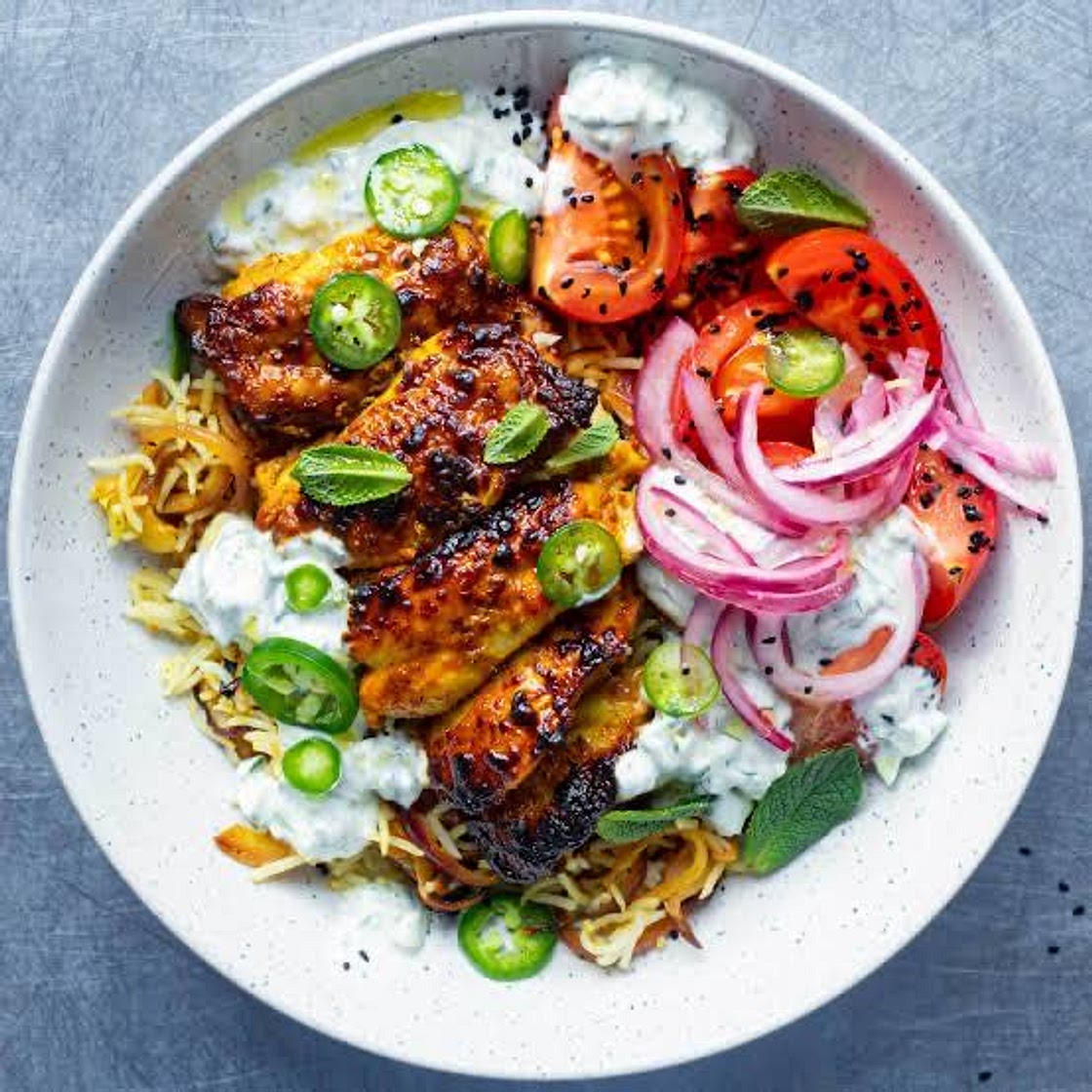 Chicken Tikka Bowls