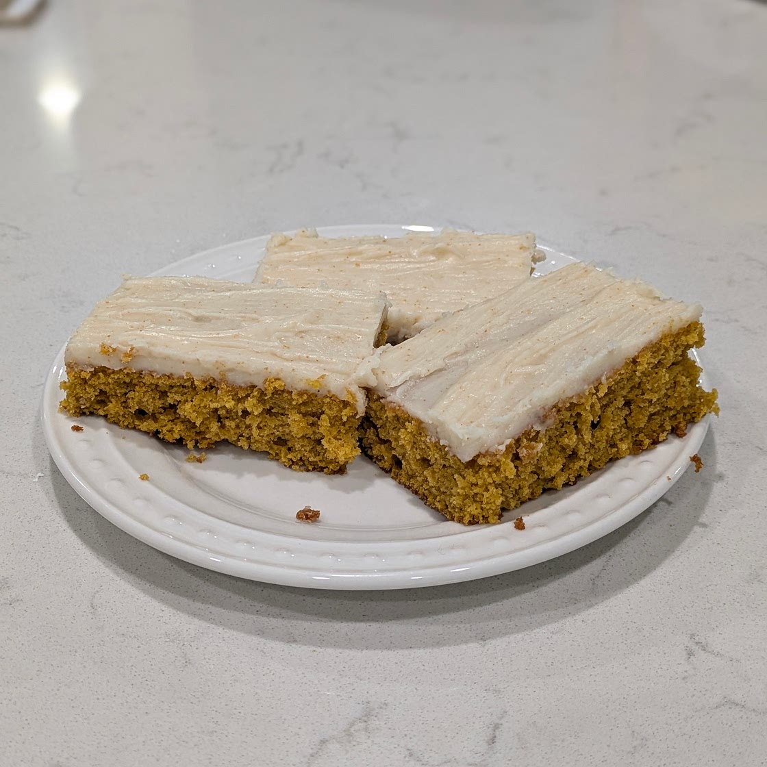 Pumpkin bars