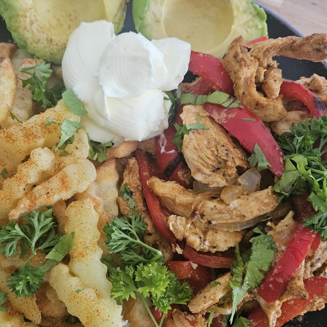 Sheet Pan Chicken Fajitas