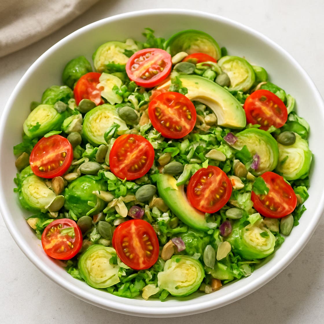 Healthy Brussel Sprout Salad
