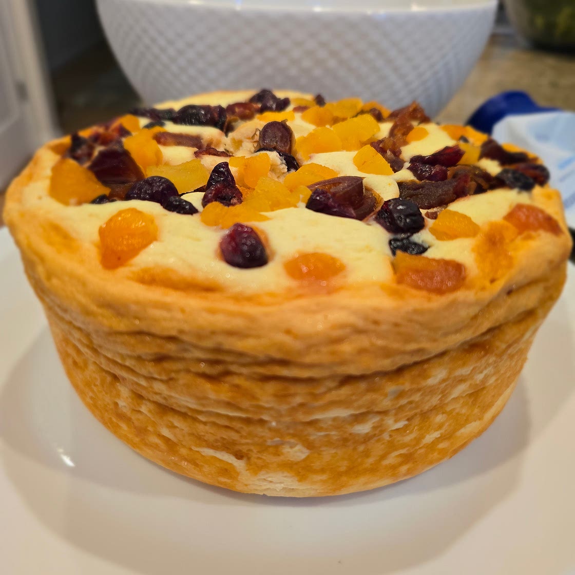 Lviv-Style Cottage-Cheese Cake (Instant Pot, Low-Carb)
Низкоуглеводный ( почти) Львовский сырник