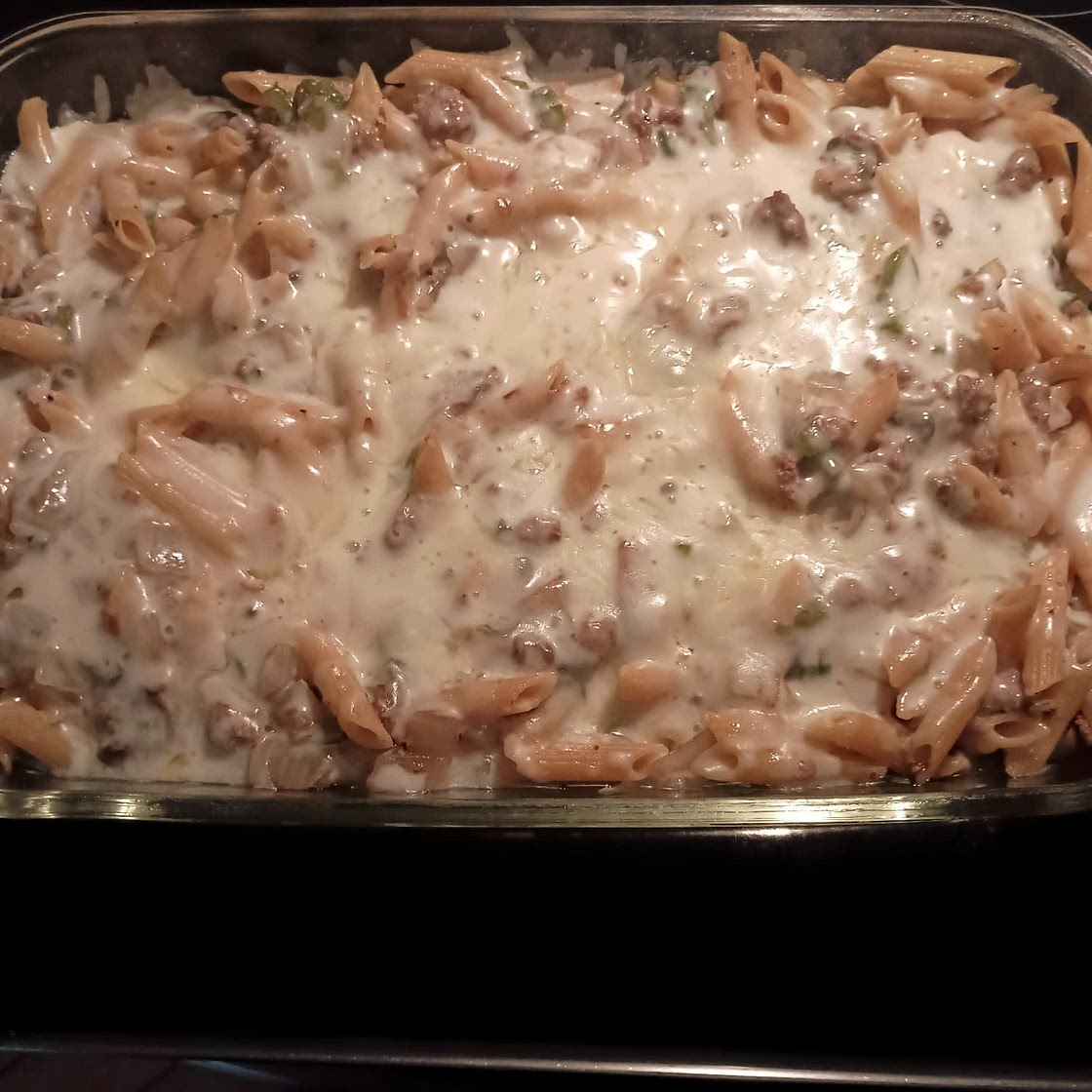 Philly Cheesesteak Pasta