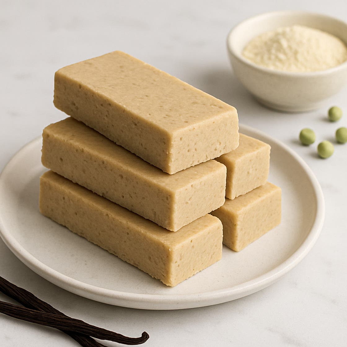 Vanilla Pea Protein Bars (GF + DF)