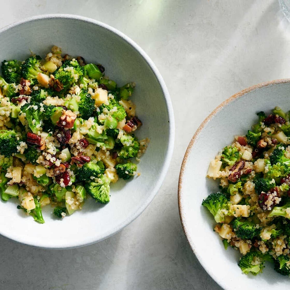 Quinoa and Broccoli