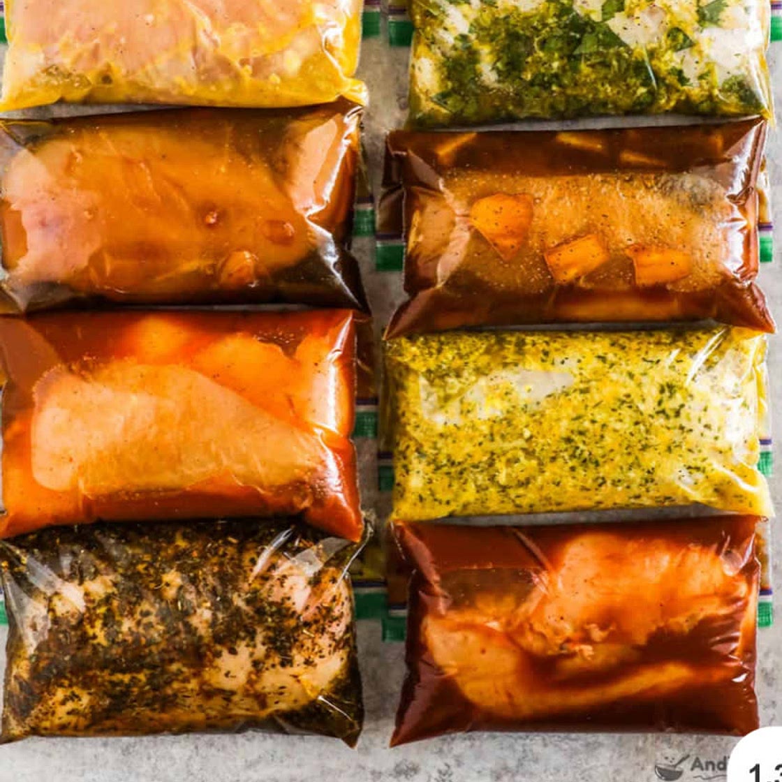 Grand Selection of Chicken Marinades