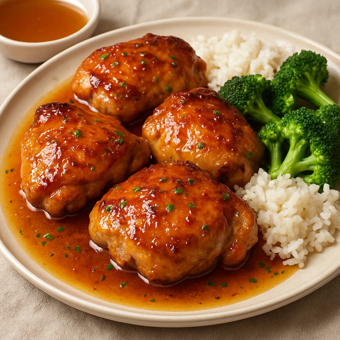 Chicken Thighs with Honey Sauce