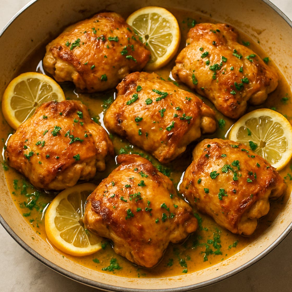 Chicken Thighs with Lemon