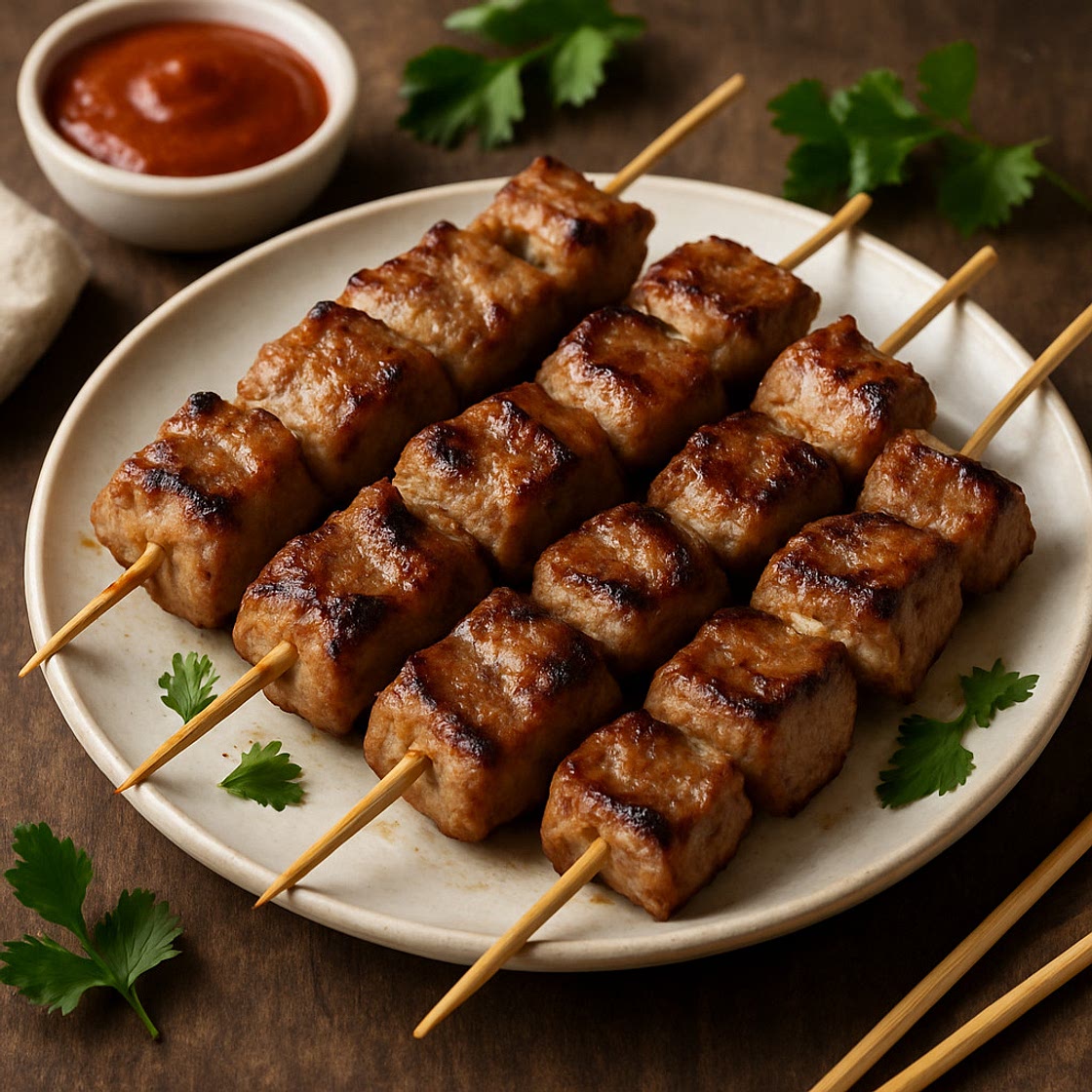 Grilled Pork Skewers