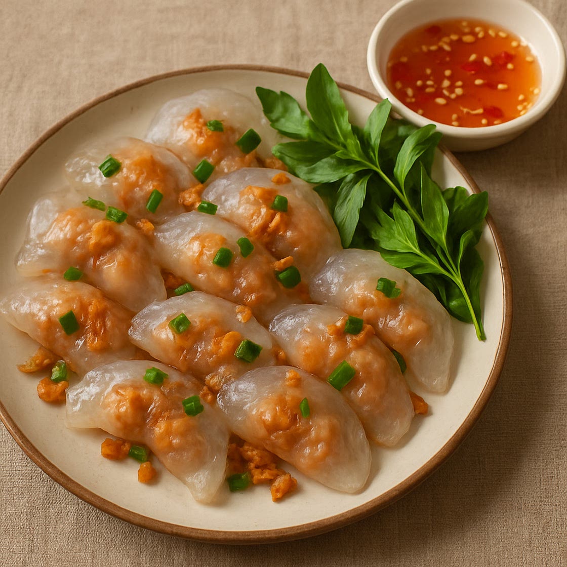 Banh Bot Loc (Tapioca Dumplings)