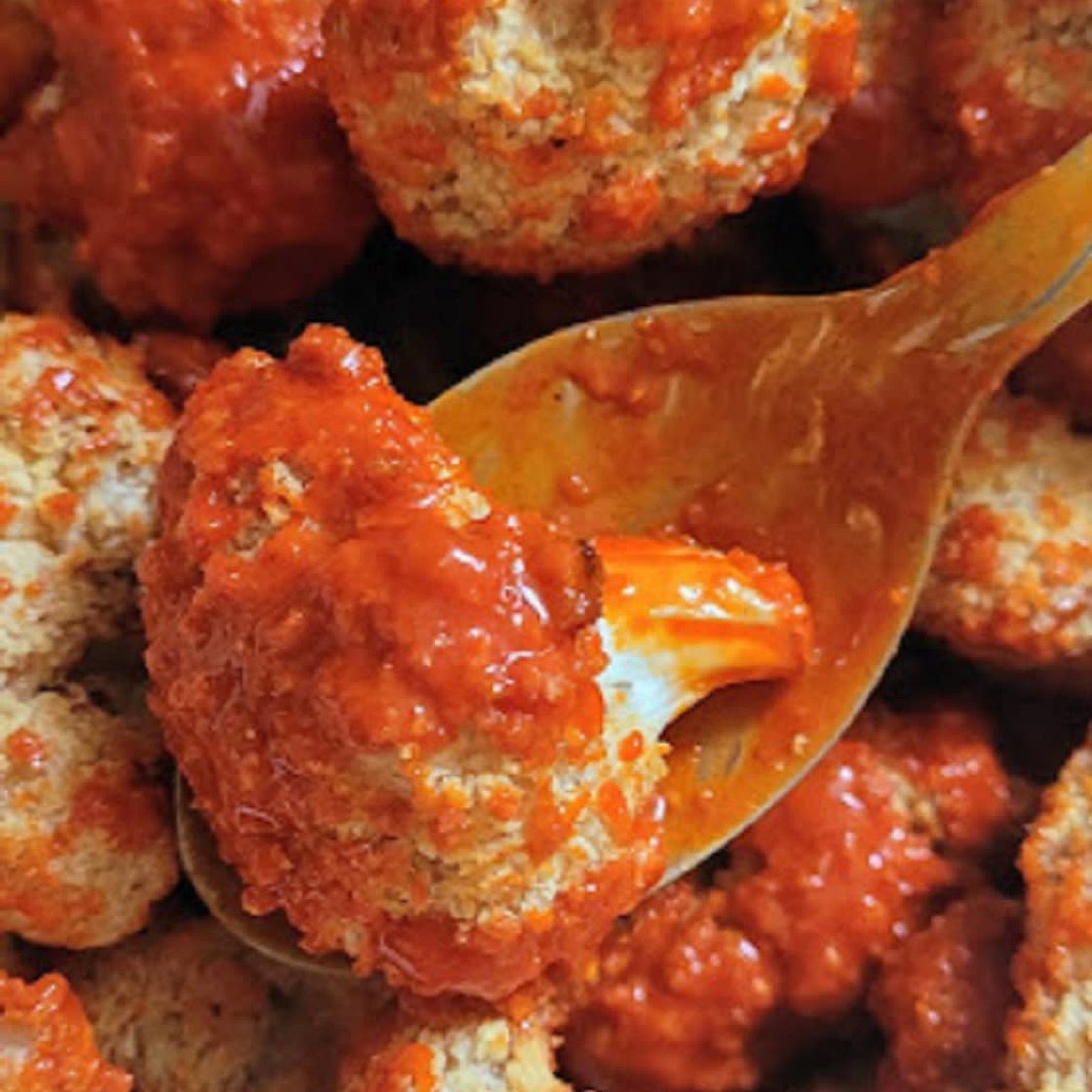 Air Fryer Buffalo Cauliflower Bites
