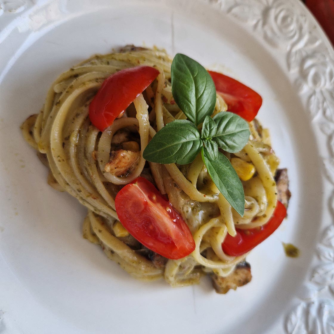 Upgraded Pesto Nudeln