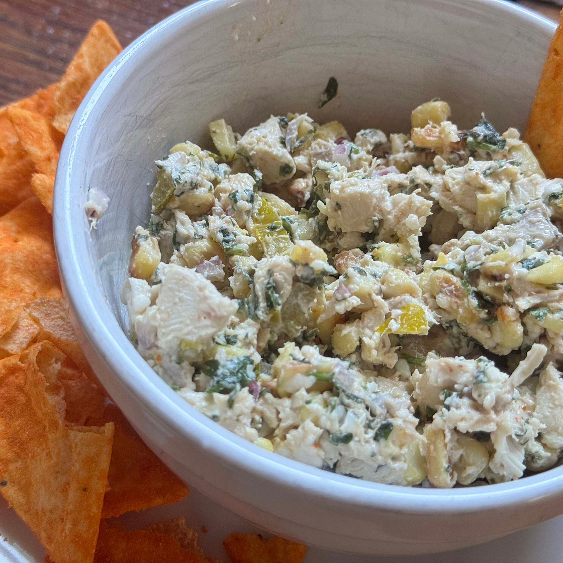 Elote Chicken Salad