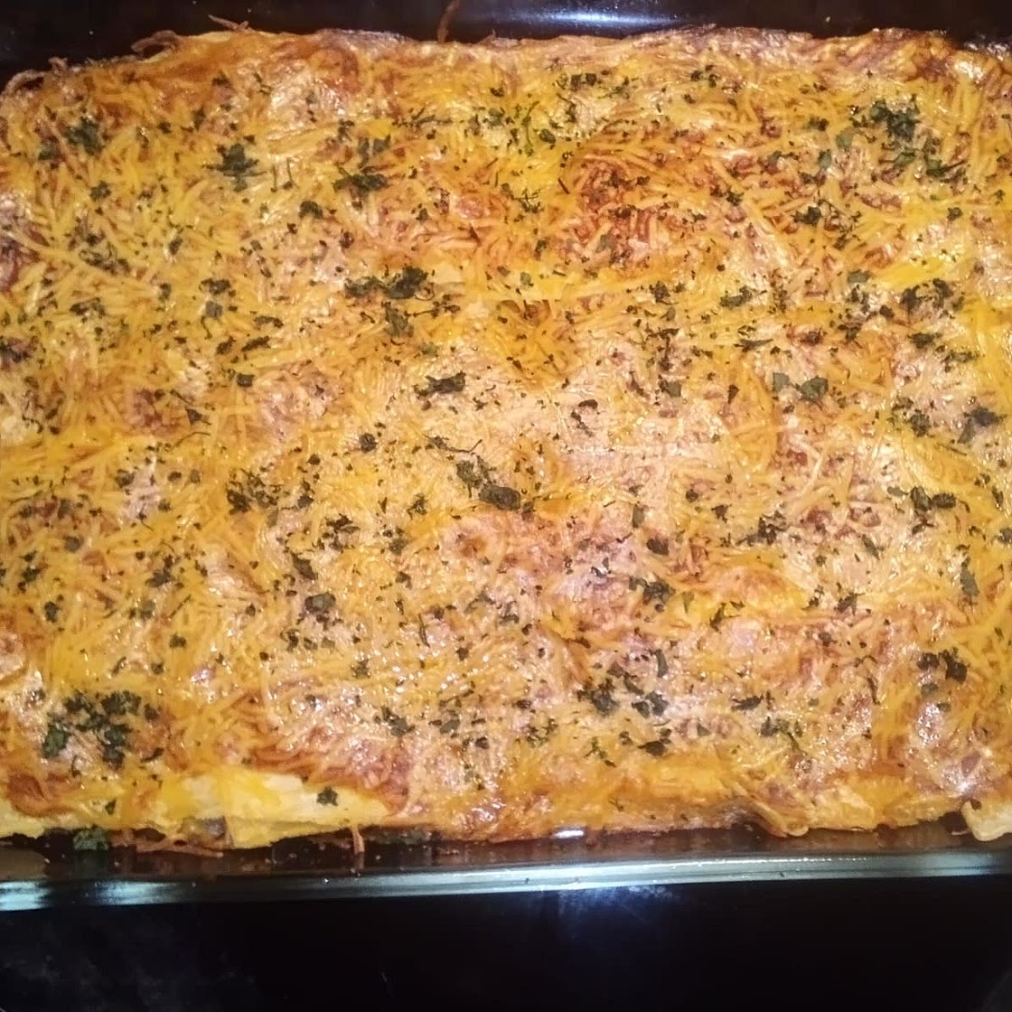 Ground Beef Enchilada Casserole