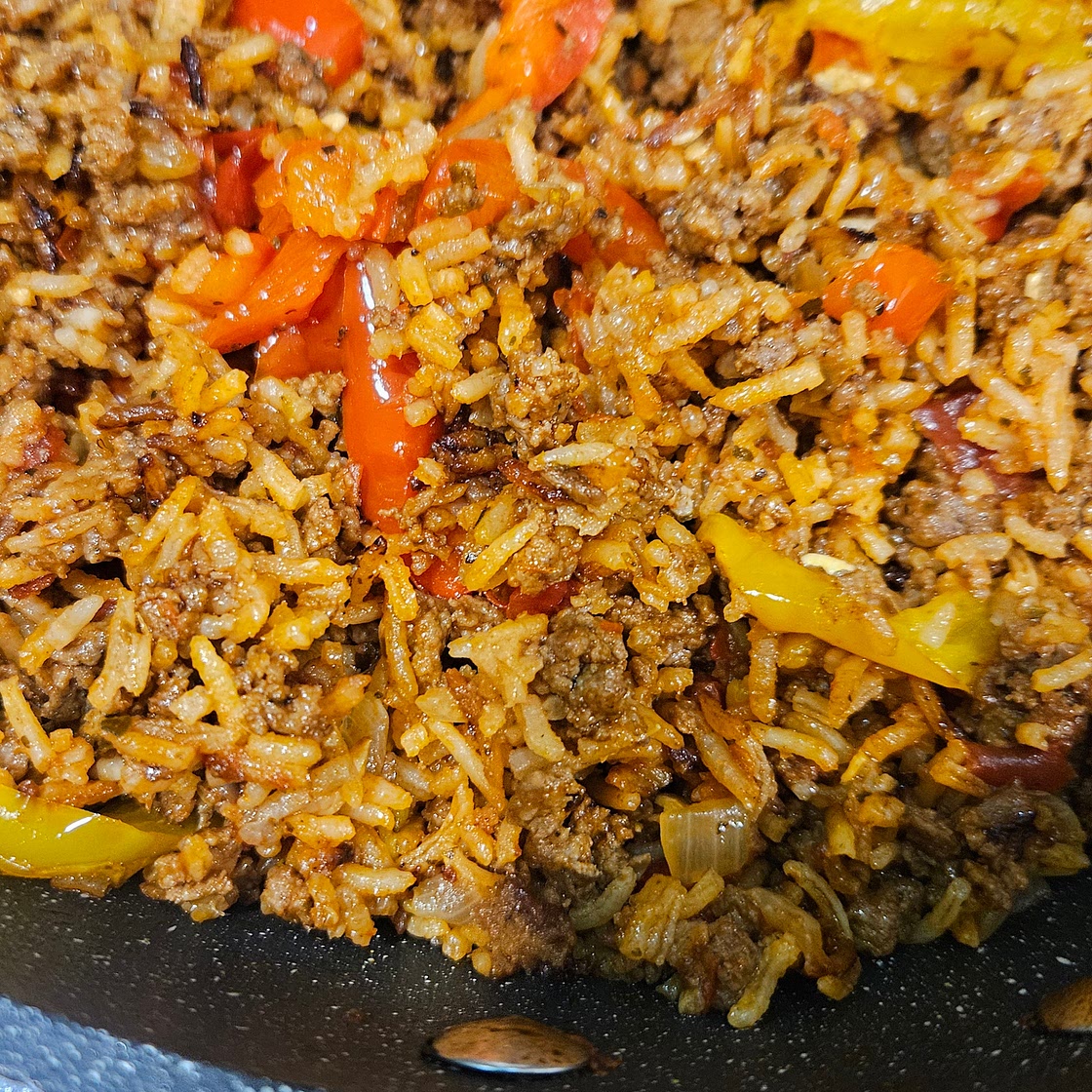 Unstuffed Pepper Skillet