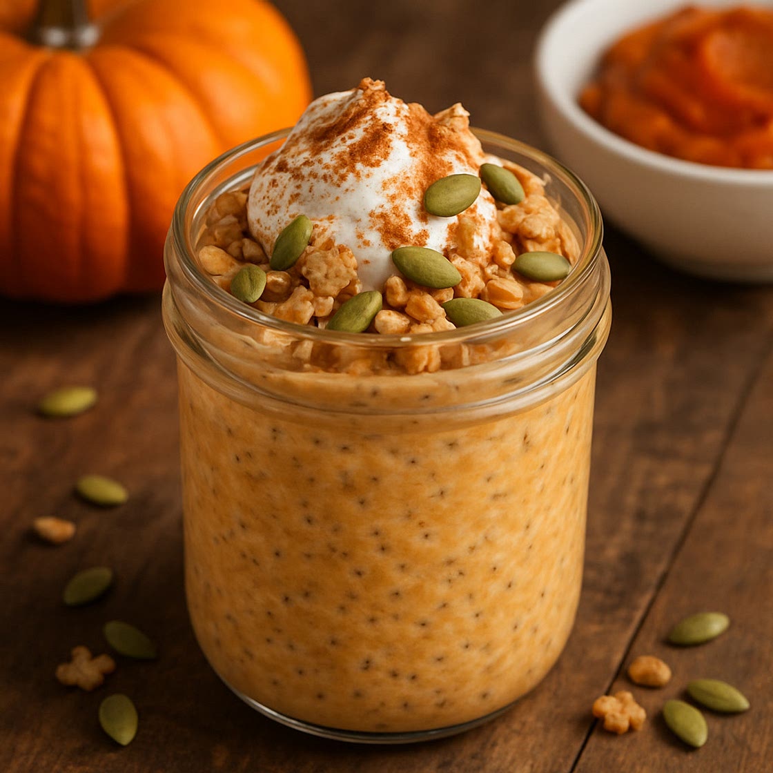Pumpkin Pie Overnight Oats