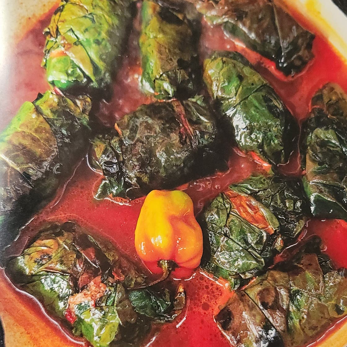 Charutos with Spicy Tomato Broth and Garlic Oil