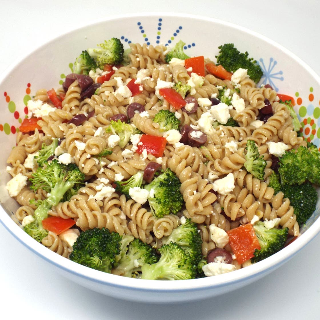Broccoli and Feta Pasta Salad