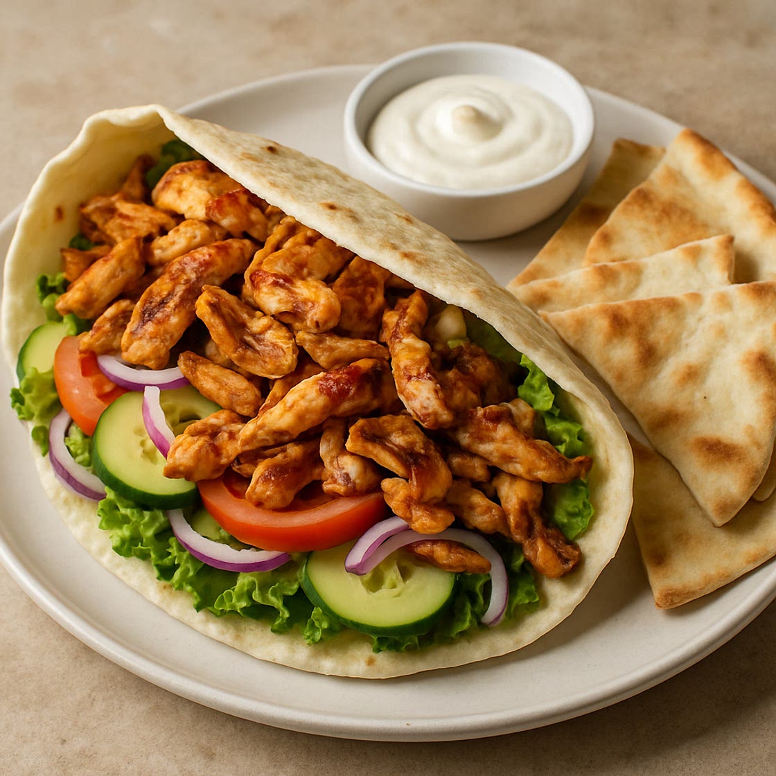 CHICKEN SHAWARMA