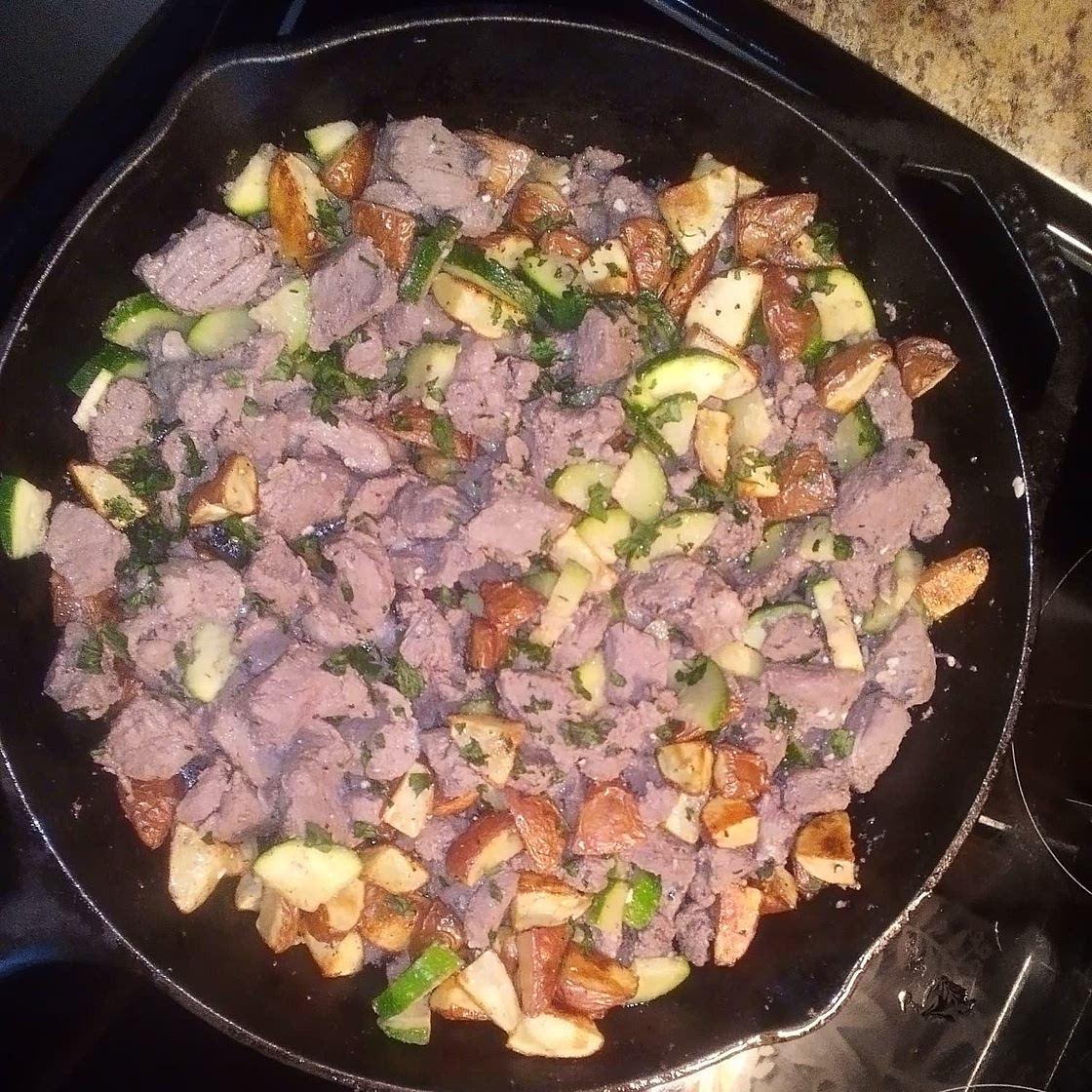 Quick Beef and Zucchini Skillet (Meal-Prep)