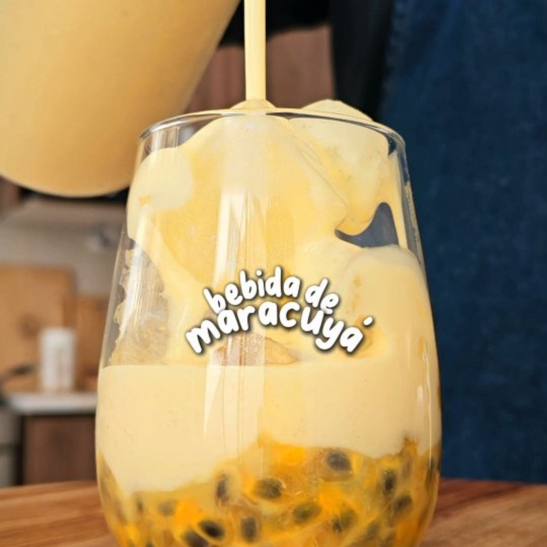 Bebida de maracuyá