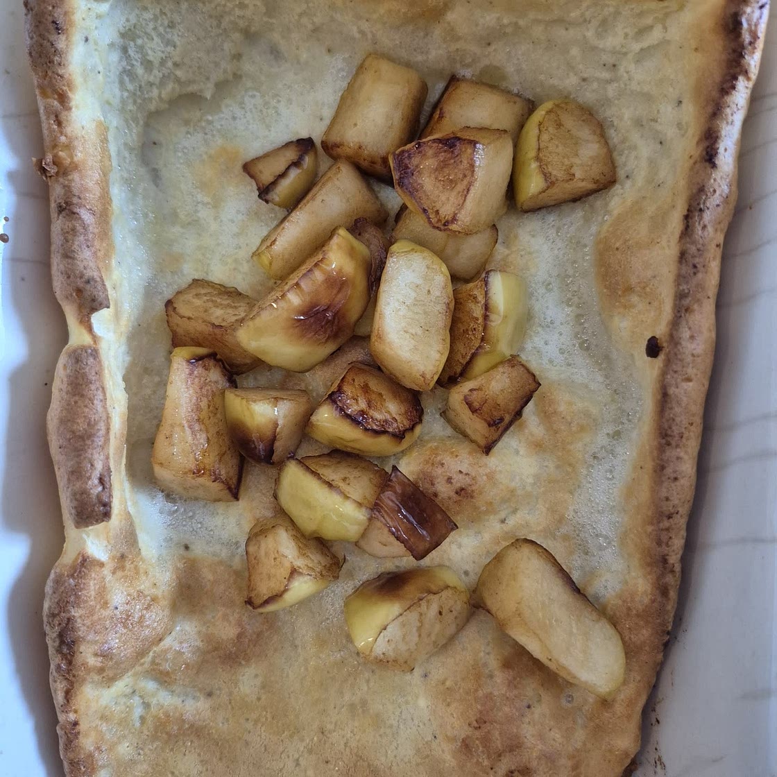 German Apple Pancake