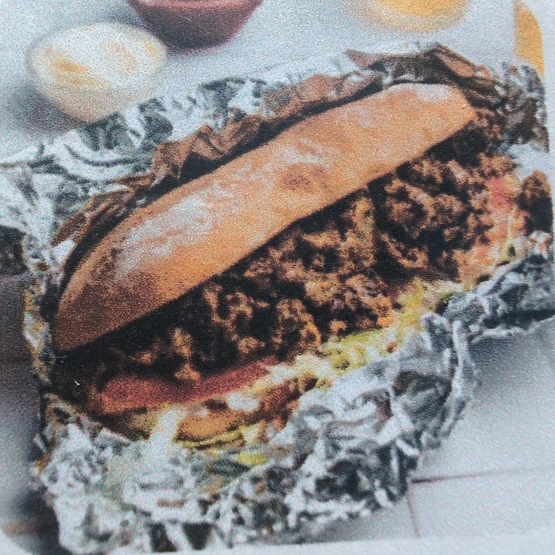 Chopped cheese sandwich
