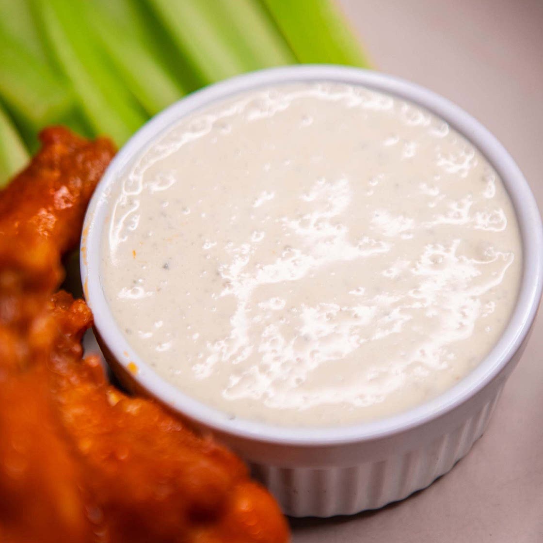 Homemade Blue Cheese Dressing Dip