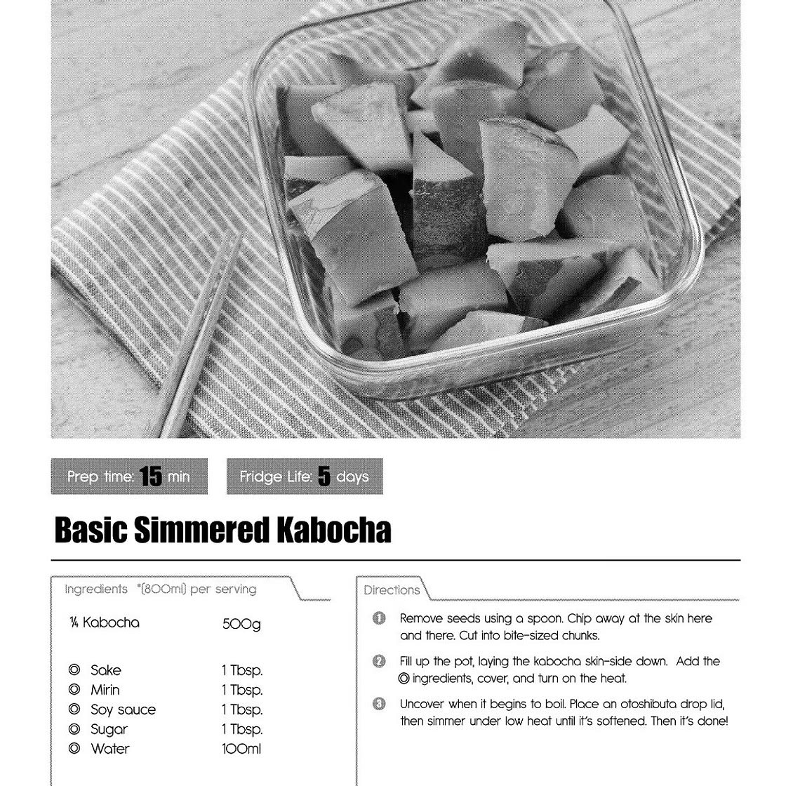 Simmered Kabocha