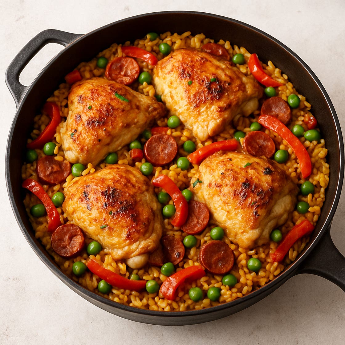 One Pot Chicken Paella