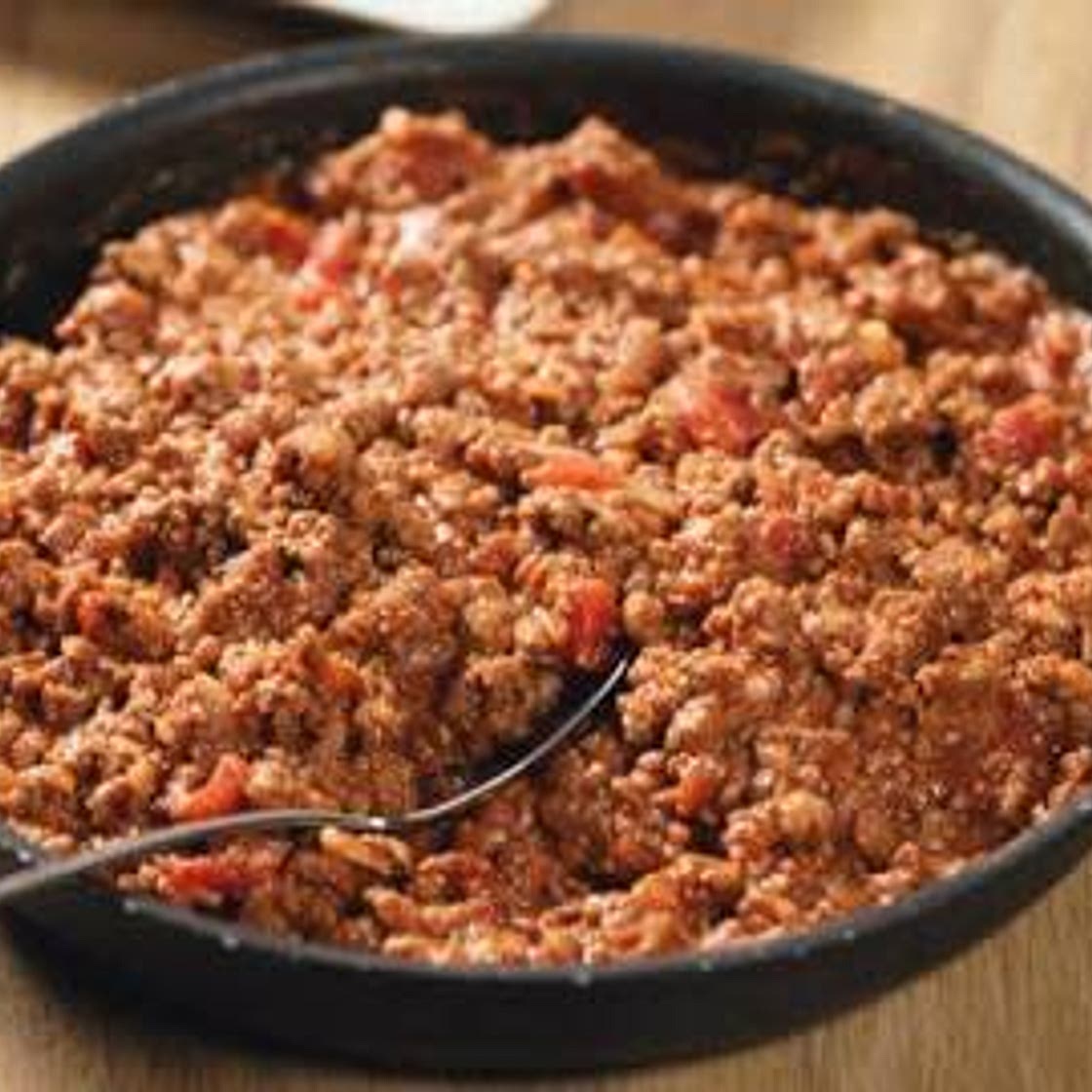 Carne moída refogada simples