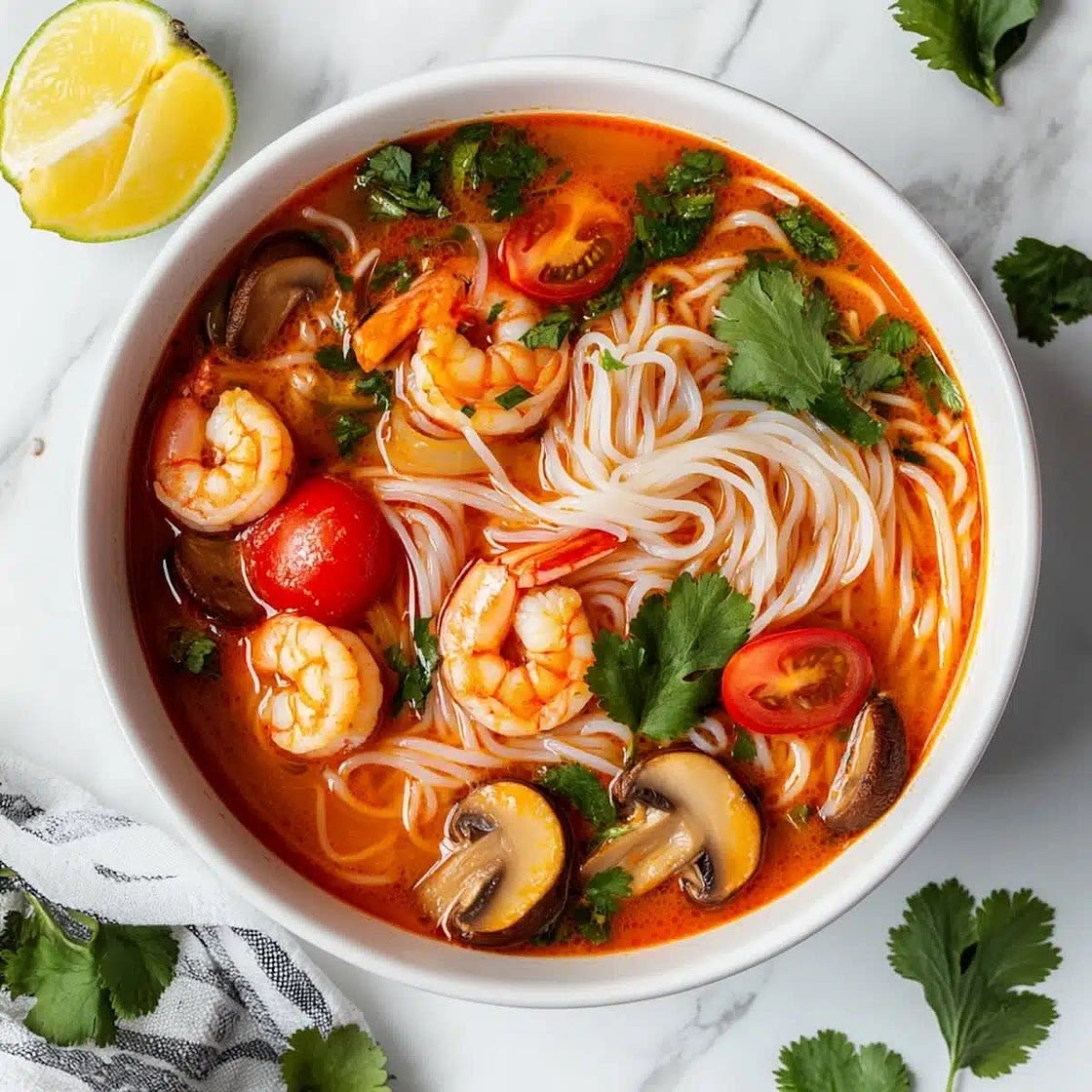 Tom Yum Noodle Soup