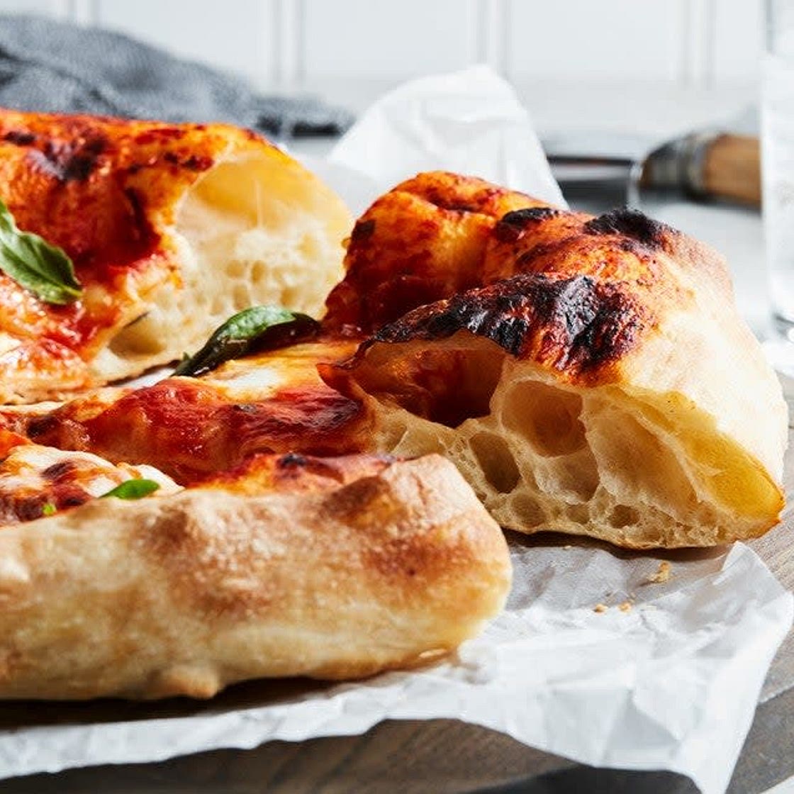 Napoli style pizza dough