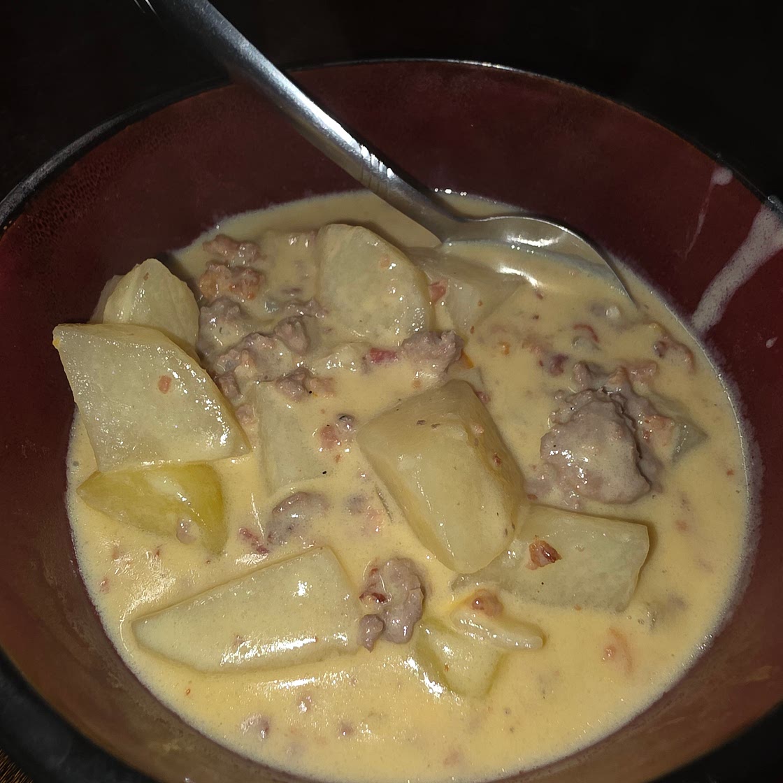 Bacon Cheeseburger Soup