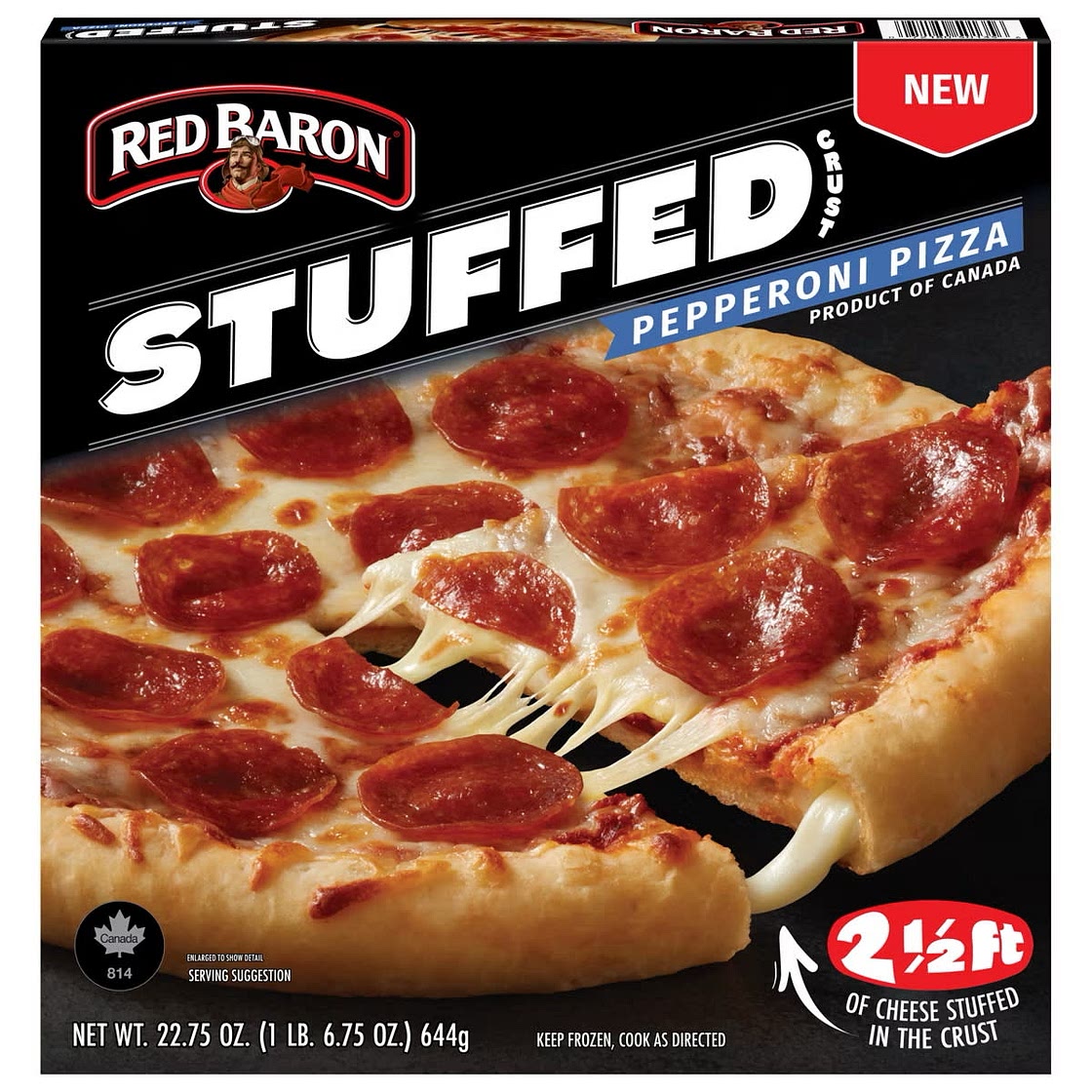Red Baron, Stuffed Crust, Pep