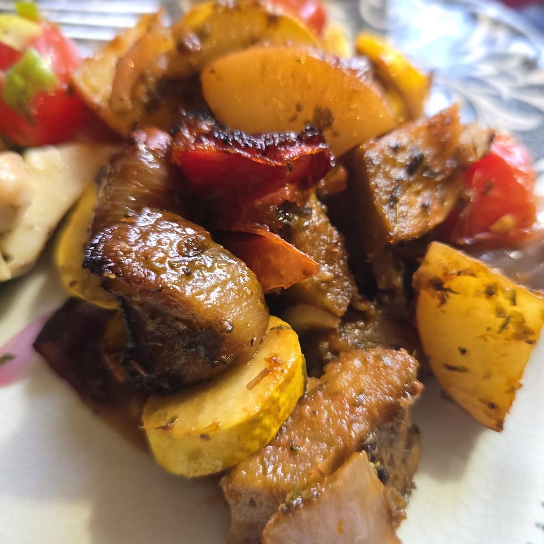 Greek Briam (Summer Vegetables Baked in Olive Oil)