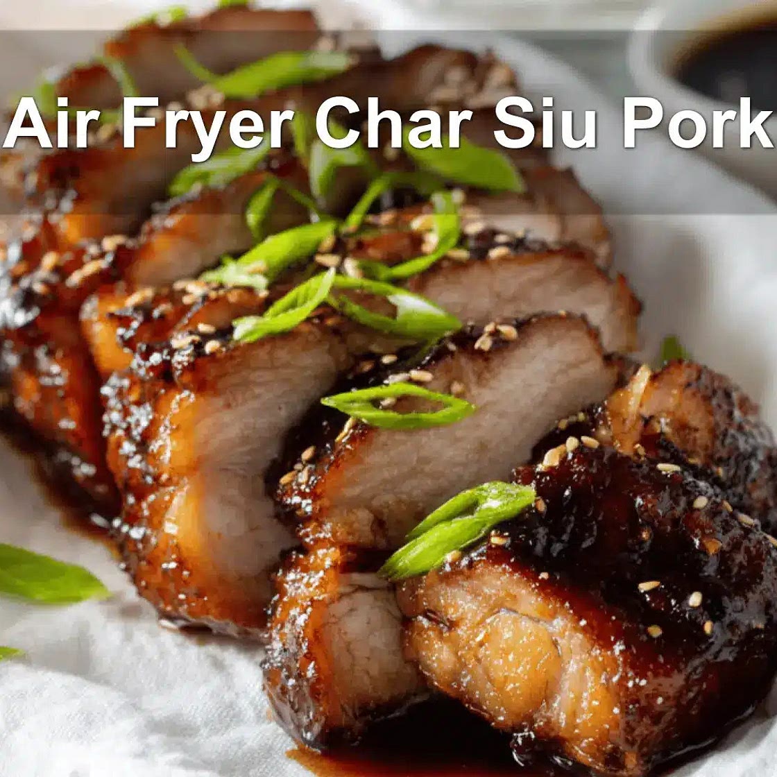 Air Fryer Char Siu Pork