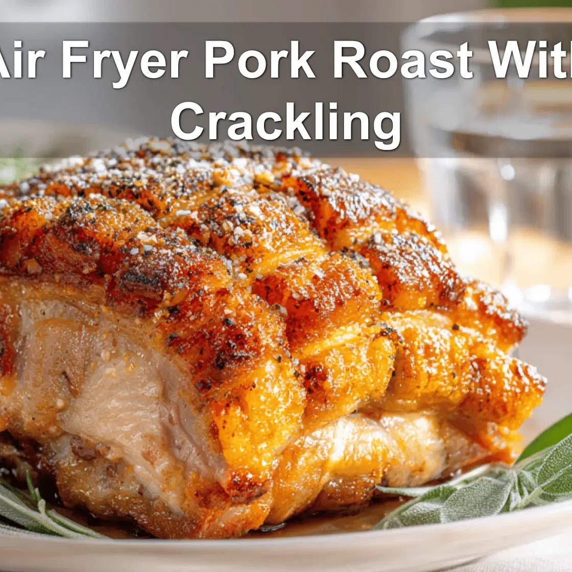 Air Fryer Pork Roast With Crackling
