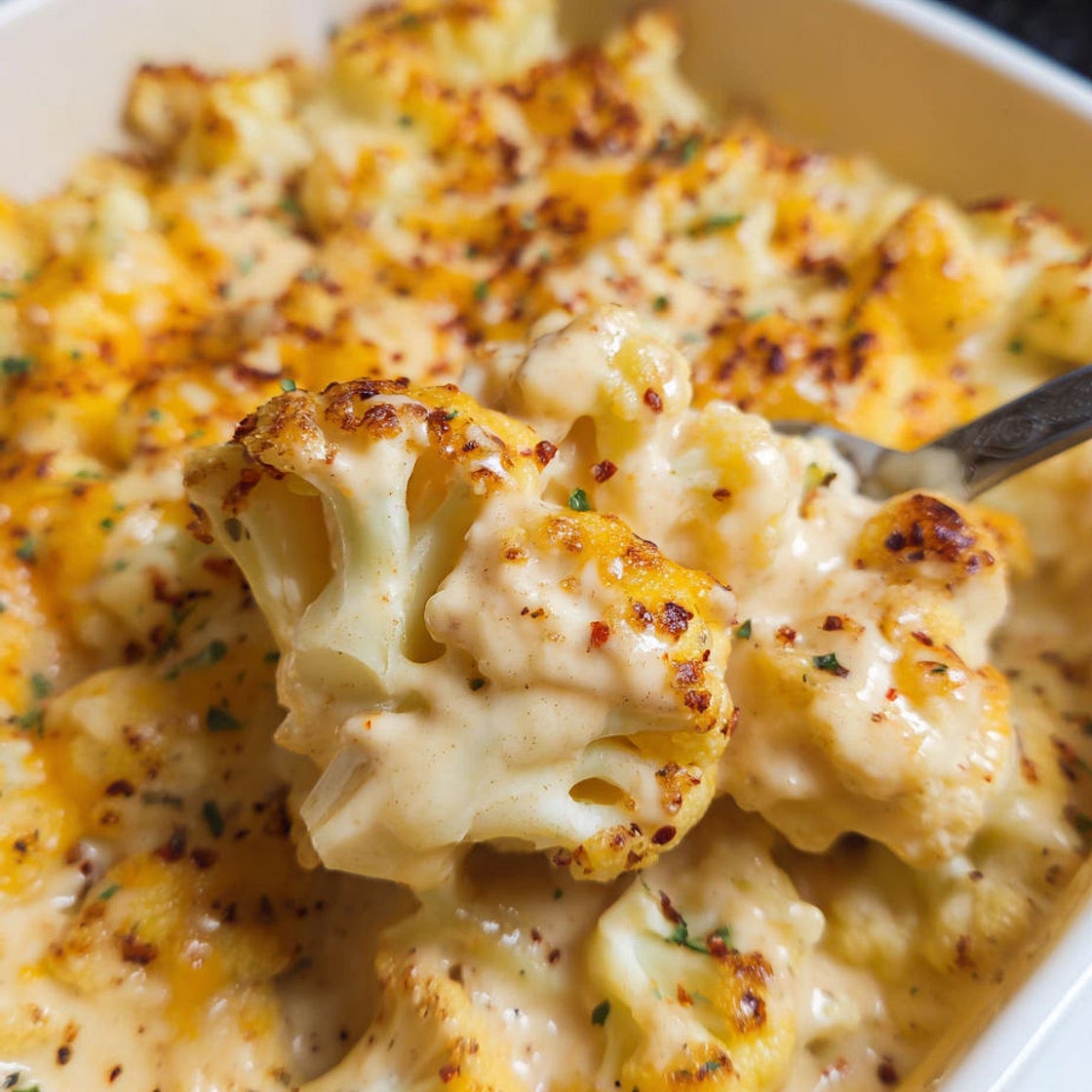 Creamy Dreamy Cauliflower Mac