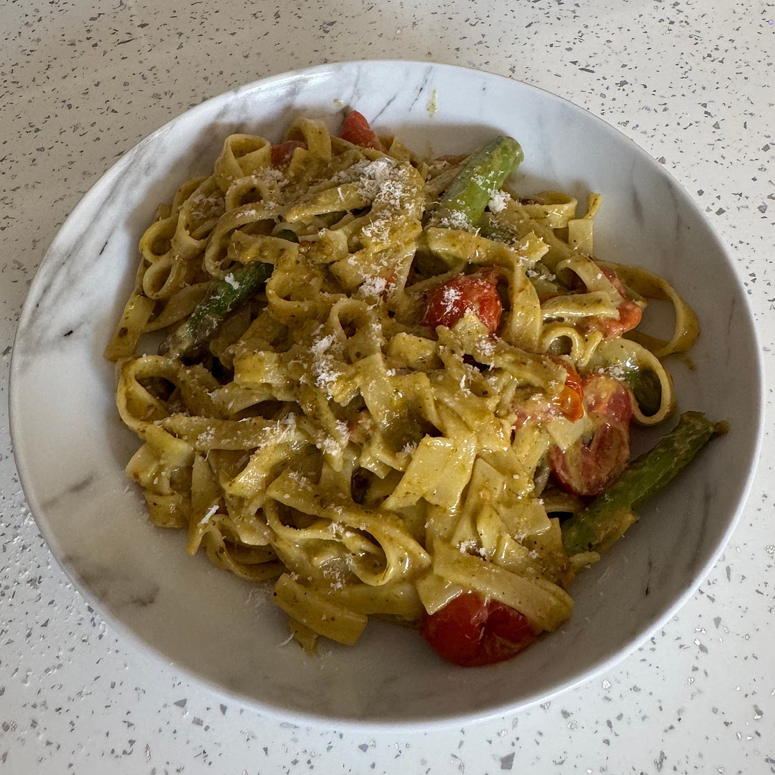 Mustard cheese pasta