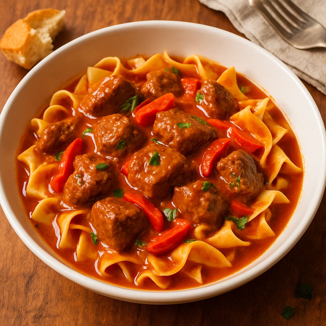 Beef Paprikash