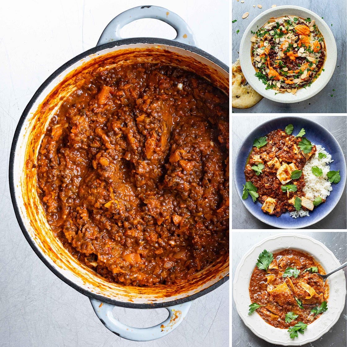 Mushroom & Lentil Ragù