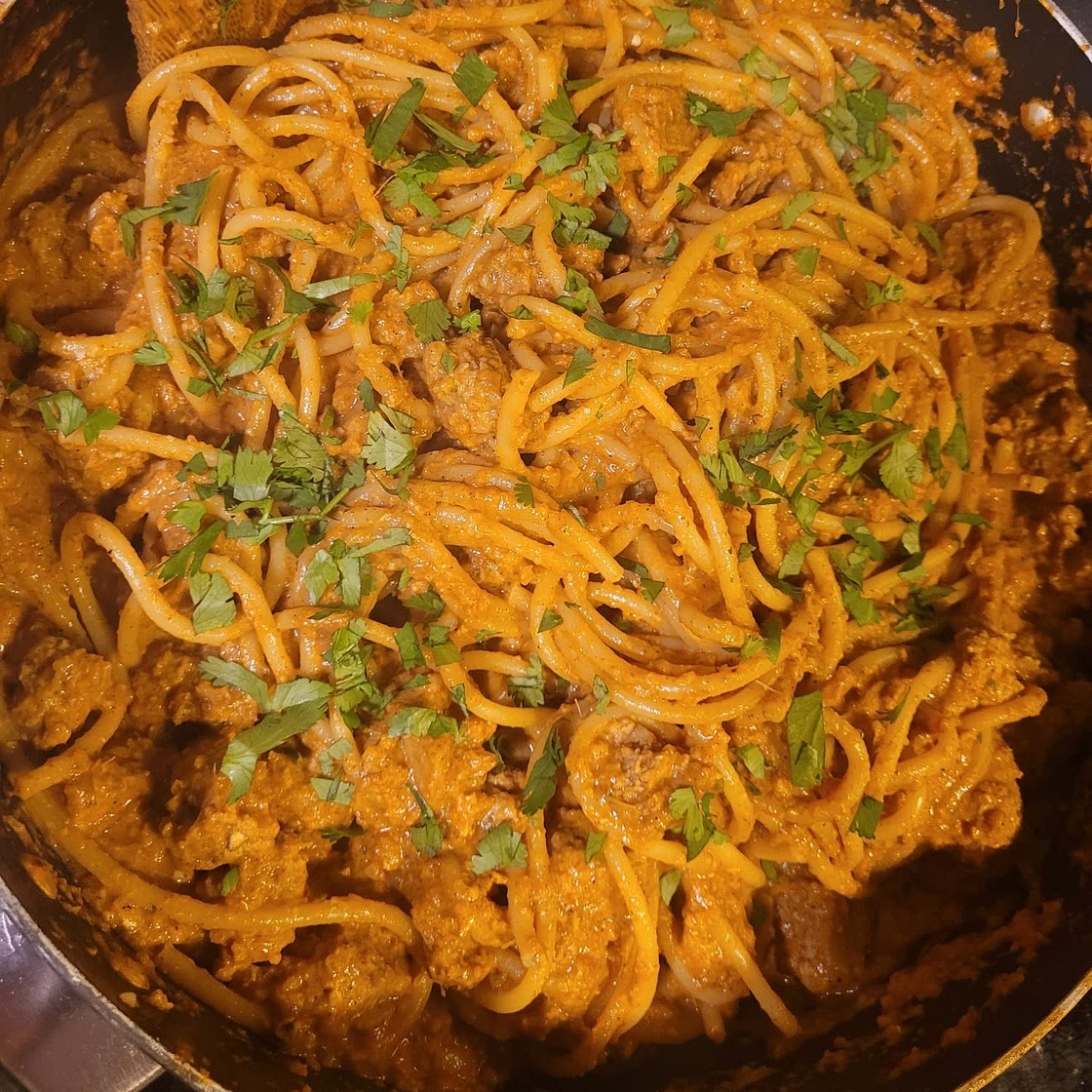 Chicken Tikka Alfredo