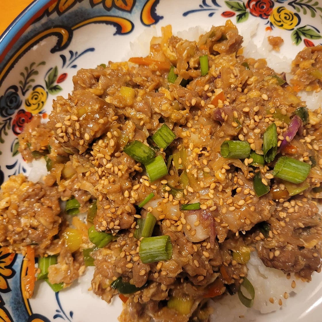 Moo Shu Pork Bowl