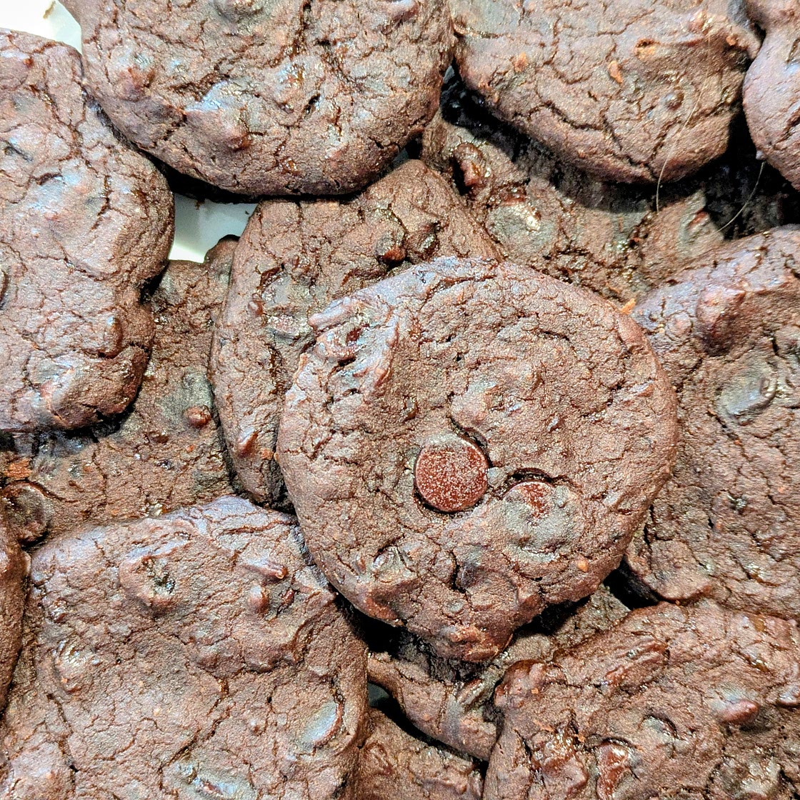Double Chocolate Date Cookies
