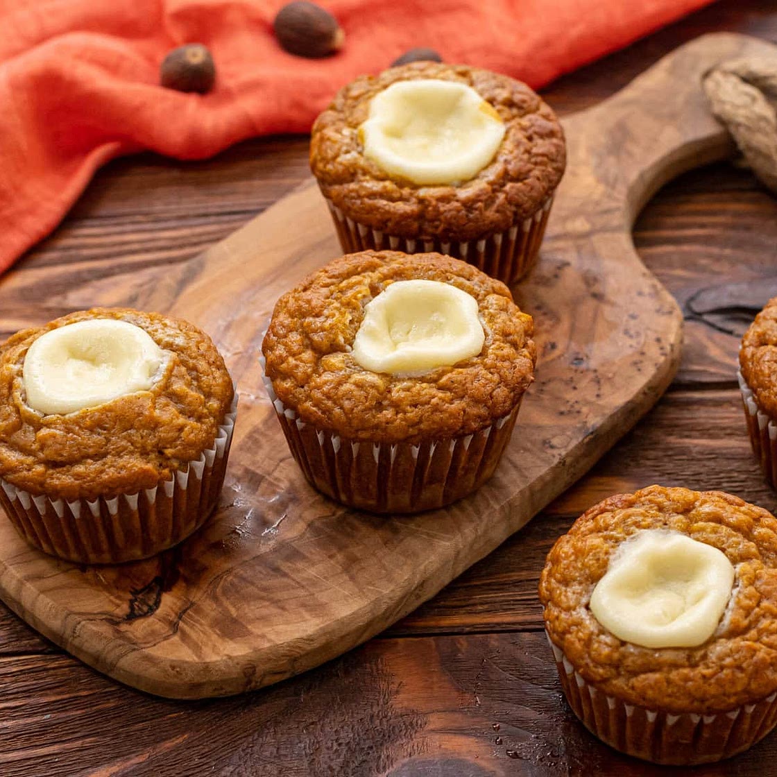 Pumpkin Cream Cheese Muffins (Starbucks Copycat)